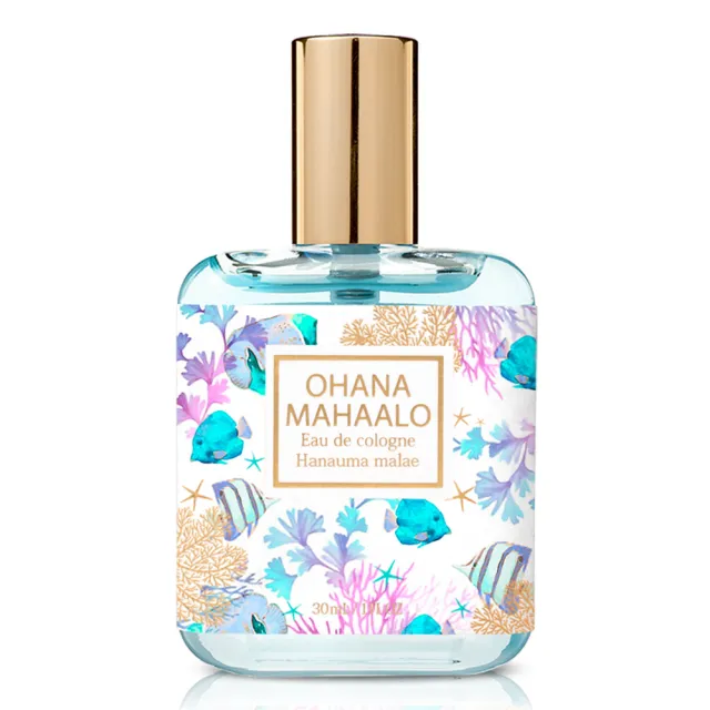 【OHANA MAHAALO】熱帶珊瑚輕香水30ml(專櫃公司貨)