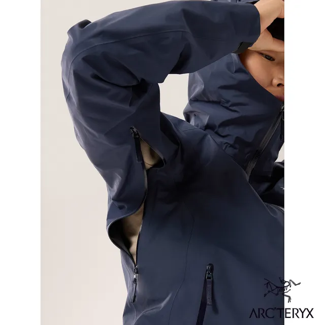 【Arcteryx 始祖鳥】女 Beta LT 防水外套(黑寶石)