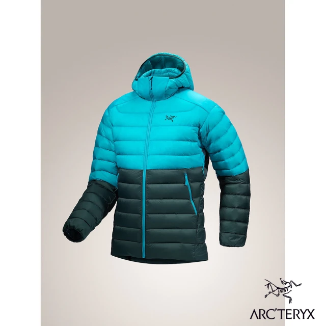 Arcteryx 始祖鳥 男 Cerium 羽絨外套(熱帶魚藍/皮西亞斯綠)