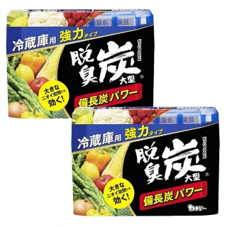 【雞仔牌】日本進口 冰箱脫臭炭消臭劑240gX2入(大型冷藏庫用/平行輸入)