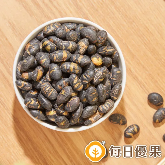 【每日優果】罐裝岩燒黑豆260G(黑豆)