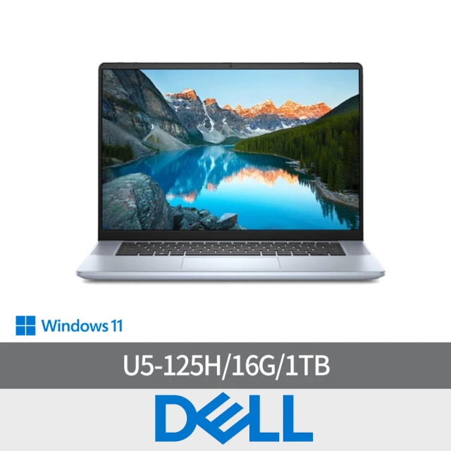 DELL 戴爾 16吋Ultra 7獨顯EVO輕薄筆電(XP