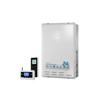 【SAKURA 櫻花】24L無線溫控智能恆溫熱水器DH2460(LPG/FE式 原廠安裝-官方)