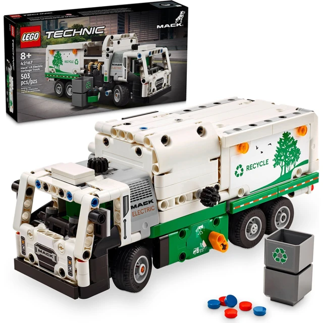 LEGO 樂高LEGO 樂高 LT42167 科技系列 - Mack☆ LR Electric Garbage Truck