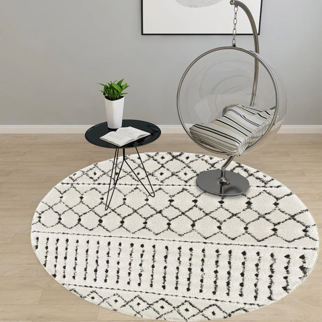 范登伯格范登伯格 比利時 FARA 3D浮雕圓型地毯-藤圓(160cm圓)