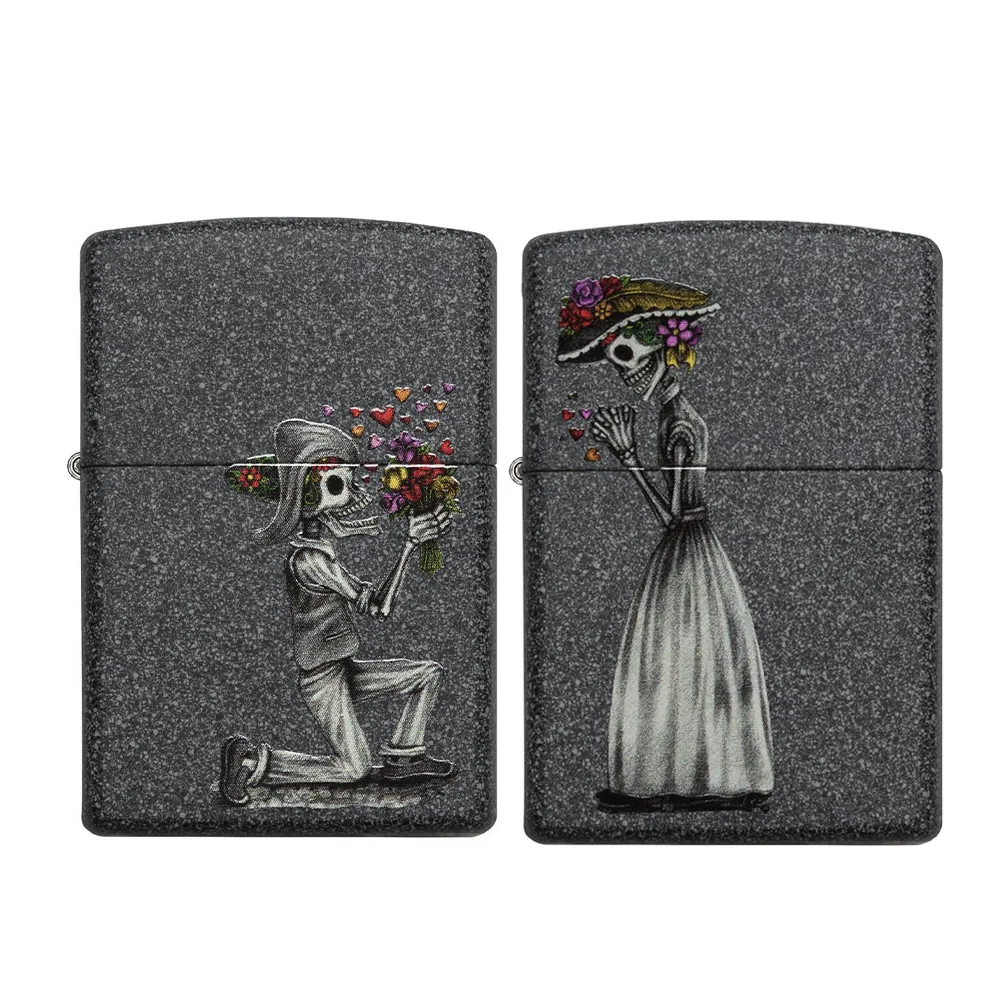 【Zippo官方直營】骷髏之戀防風打火機(美國防風打火機)