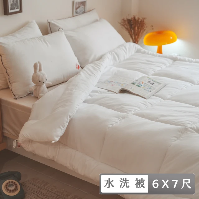 棉床本舖 水洗冬被 雙人被6X7尺 台灣製(約2.5kg 可