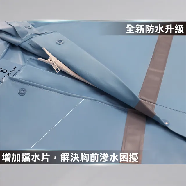 【SHANG SHUO】一件式PVC防護雨衣 多色(透氣 抗水壓 機車族 快速穿脫 中性 潮流 簡約)