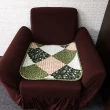 【LASSLEY】日式印花座墊-單人沙發墊『60x60cm』(拼布 棉墊 坐墊 椅墊 和室 客廳 薄墊 寵物墊 地墊)