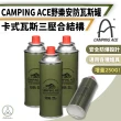 【Camping Ace】野樂 安防卡式瓦斯罐 250克 3入(Chill Outdoor 瓦斯罐 罐裝瓦斯 純丁烷氣體 卡式瓦斯罐)