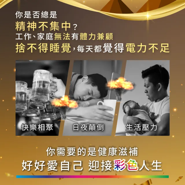 【MIHONG米鴻生醫】顧甘寶60顆 x3盒(專利薑黃 蜆精 靈芝 朝鮮薊)