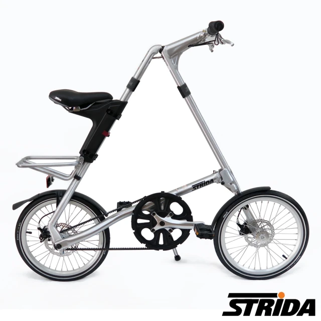 【STRiDA】速立達 18吋SX 單速碟剎折疊單車/三角形單車(吸睛的三角型車架)