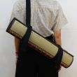 【IKEHIKO】台灣製藺草瑜珈墊專用揹帶 皮帶扣環式設計 外出上課好輕鬆