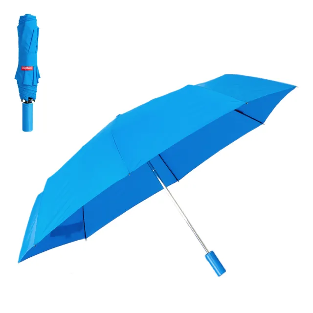 【雨傘王】BigRed安全感27吋大傘面 自動折傘 多人撐傘(終身免費維修)