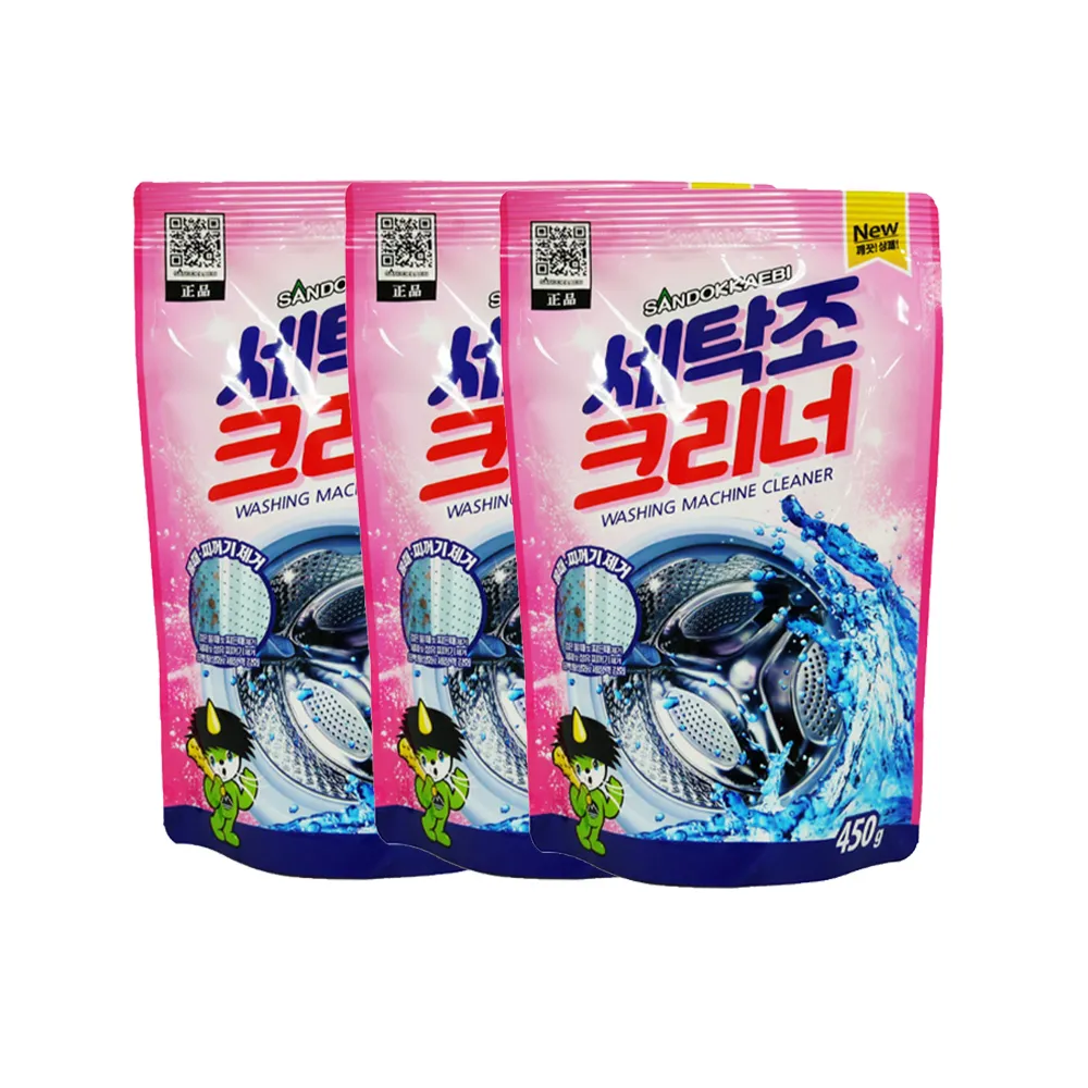 【韓國原裝 SANDOKKAEBI】山鬼怪 洗衣槽清潔劑(10入)