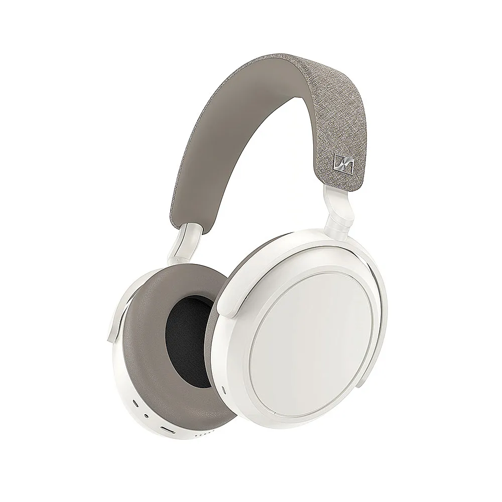 【SENNHEISER 森海塞爾】Momentum 4 Wireless 主動降噪耳罩式藍牙耳機 白色