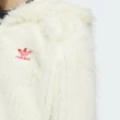 【adidas 愛迪達】外套 女款 連帽外套 毛毛外套 亞規 新年 NEW FUR JKT 白 IX4225