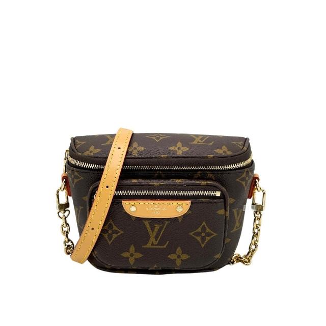 LV LOUIS VUITTON路易威登 M82335 Mini Bumbag 帆布肩背/斜背/腰包