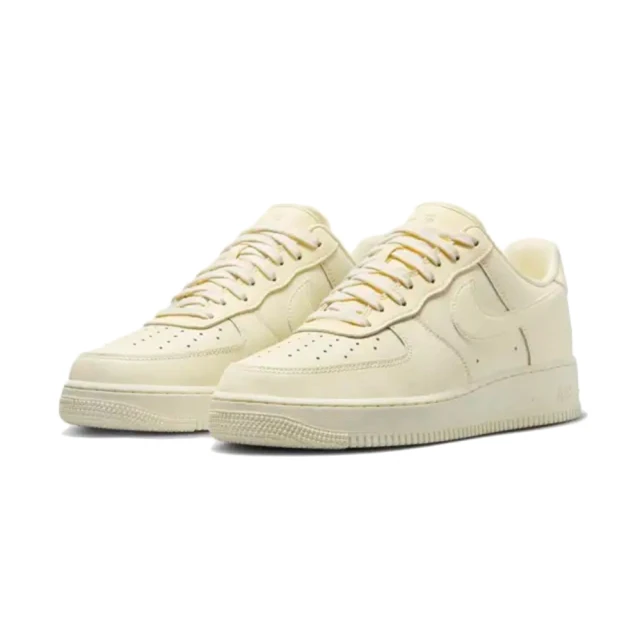 NIKE 耐吉 Nike Air Force 1 07 Coconut Milk 全白鋼印 奶油色 AF1 男鞋 休閒鞋 DM0211-101