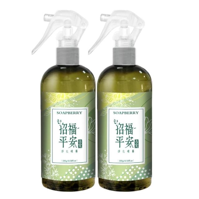 【古寶無患子】招福平安淨化噴霧 2瓶入(300gX2)