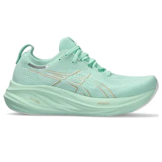 【asics 亞瑟士】GEL-NIMBUS 26-D 女款 寬楦 緩衝 慢跑鞋(1012B602-300)