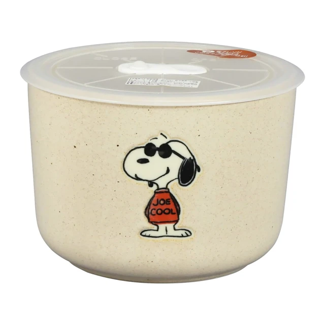 yamaka SNOOPY 史努比 陶瓷飯碗 附蓋 JOE COOL(餐具雜貨)