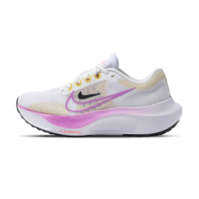 NIKE 耐吉 Wmns Zoom Fly 5 女鞋 白彩色 慢跑 舒適 休閒 運動 慢跑鞋 DM8974-100