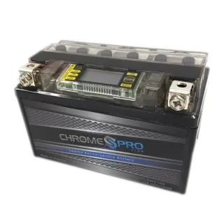 【佳騁 Chrome Pro】智能顯示機車膠體電池AWZ10S-BS此款為7A加強版同TTZ10S(機車電池 機車電瓶 重機電池)