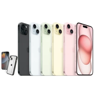 【Apple】iPhone 15 Plus(256G/6.7吋)(犀牛盾耐衝殼+壯撞貼組)