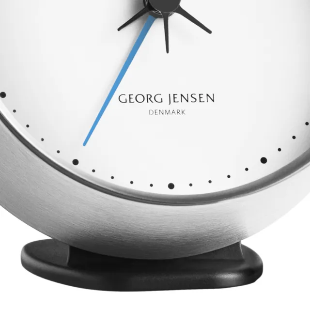 【北歐櫥窗】Georg Jensen 喬治傑生 HK 典藏鬧鐘(銀)