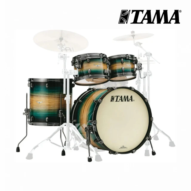 TAMA Starclassic Maple ME42TZUS-LEWB 四件式 爵士鼓組 綠煙燻胡桃木色(原廠公司貨 商品保固有保障)