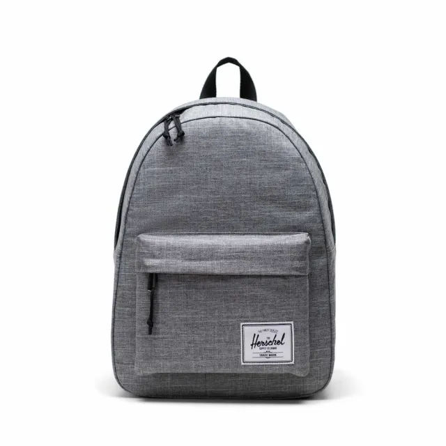 【Herschel】官方直營 後背包 14吋筆電包 書包 拉鍊 20L Classic™ 灰