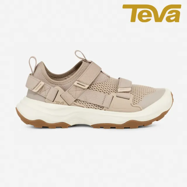 【TEVA】Outflow Universal 女 護趾多功能經典運動涼鞋/雨鞋/水鞋 樺木/羽毛灰(TV1136310BFGY)