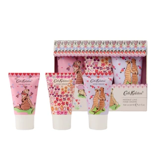 【Cath Kidston】丁滿家族護手霜3入組禮盒-3x30ml(官方直營)