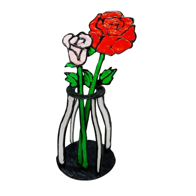 【T&U 泰允創意】3D列印筆材料包–藝術花瓶書籤(DIY 手作 兒童玩具 3D)