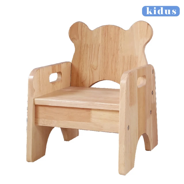 kidus 兒童實木椅 小熊遊戲椅 學習椅(SF300)