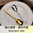 【樂邁家居】18-10不鏽鋼 韓式湯勺 14.4cm(18-10不銹鋼/美型質感/網美餐具)