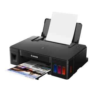 【Canon】PIXMA G1010 原廠大供墨相片印表機(黑墨防水 / A4滿版相片列印)