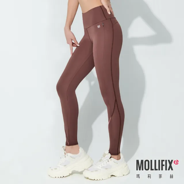 【Mollifix 瑪莉菲絲】暢銷經典動塑褲、訓練褲、瑜珈服、Legging(多款任選)