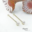 【大東山珠寶】天然珍珠耳環 絕美頂奢系列 未來的女孩 10MM(時尚珍珠/鍍18K)