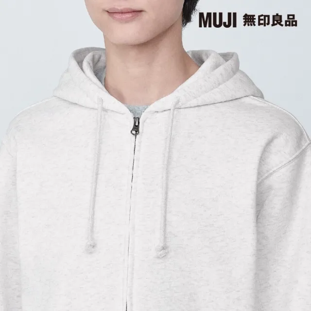 【MUJI 無印良品】男棉混拉鍊連帽外套(共4色)