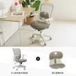 【完美主義】韓國製透氣美型電腦椅+矯正護腰坐墊(辦公椅/書桌椅/美姿坐墊)