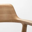 【北歐櫥窗】Maruni Hiroshima High 廣島扶手椅(櫸木、黑色皮革座墊)