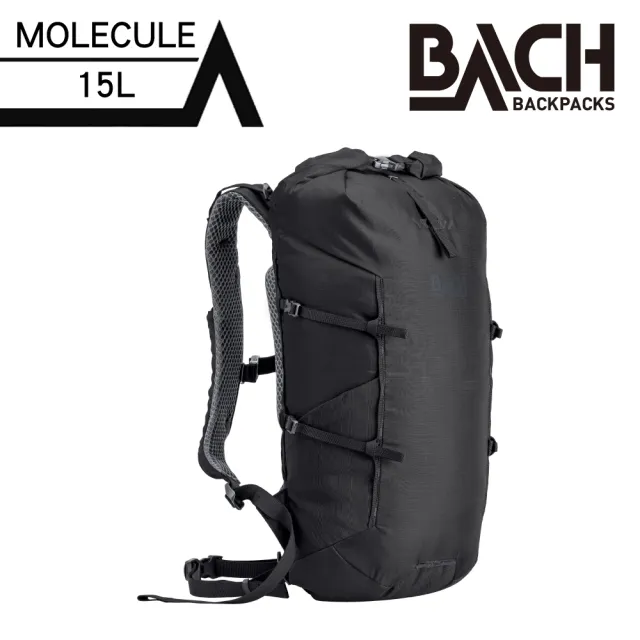 【BACH】MOLECULE 15 登山健行包-黑色-420992(登山、健走、百岳、郊山、縱走、輕量)