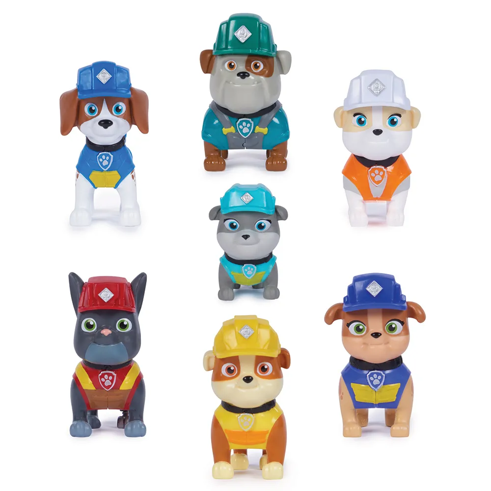 【paw patrol 汪汪隊立大功】Rubble&Crew 基本人物7入收藏組(汪汪隊小礫)