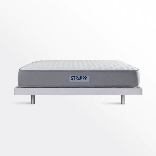 【有情門】STRAUSS 沙灘床墊-5x6.2呎(製作期2-3週/實木/MIT/雙人床/支撐力/柔軟舒適)