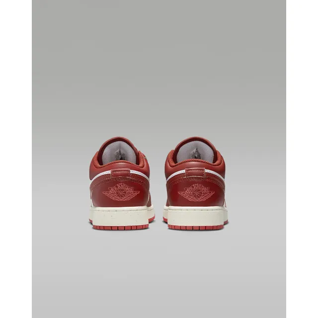 【NIKE 耐吉】休閒 籃球鞋 運動鞋 AIR JORDAN 1 LOW SE GS 男鞋 女鞋 大童 紅白(FJ3465160)