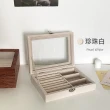 【Jo Go Wu】絨布首飾收納盒(買一送一/飾品收納/戒指收納/耳環收納/珠寶盒/防塵盒/配飾)