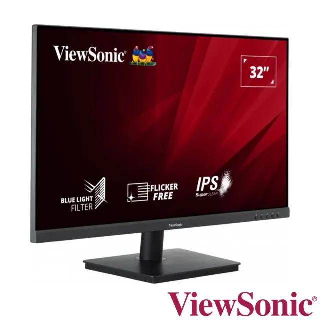 【ViewSonic 優派】VA3209-2K-MHD 32型 IPS 2K QHD 寬螢幕(75Hz/Display-port/HDMI/喇叭)