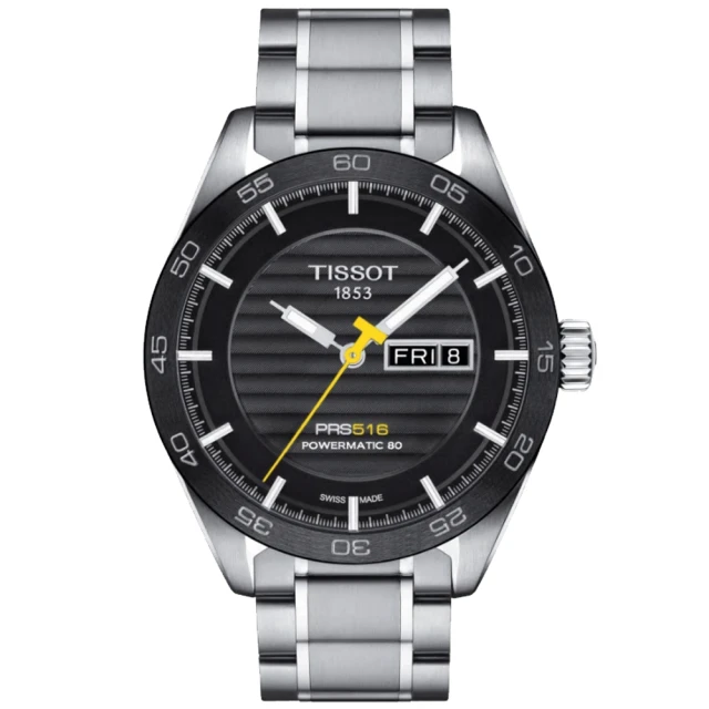TISSOT 天梭 PRS516 經典運動機械腕錶 / 42mm 新年禮物(T1004301105100)